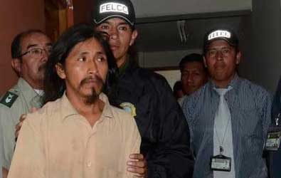 Grover Morales, llevado detenido ante el juez en Bolivia